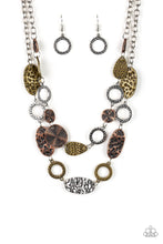 Load image into Gallery viewer, Paparazzi Jewelry &amp; Accessories - Trippin On Texture - Multi Necklace. Bling By Titia Boutique