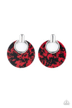 Load image into Gallery viewer, Paparazzi Jewelry &amp; Accessories - Metro Zoo - Red Earrings. Bling By Titia Boutique