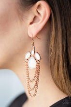 Load image into Gallery viewer, Paparazzi Jewelry &amp; Accessories - Opalescence Essence - Copper Earrings. Bling By Titia Boutique