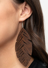 Load image into Gallery viewer, Paparazzi Jewelry &amp; Accessories - I Want To Fly - Brown Earrings. Bling By Titia Boutique