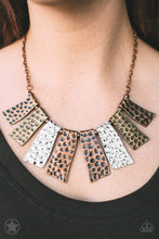 Load image into Gallery viewer, Paparazzi Accessories - A Fan of the Tribe - Blockbuster Necklace