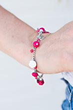 Load image into Gallery viewer, Paparazzi Jewelry &amp; Accessories - Spoken For - Pink Bracelet. Bling By Titia Boutique
