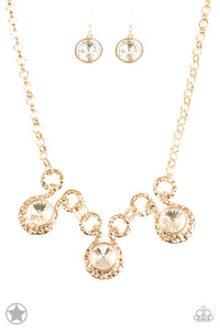 Paparazzi Accessories - Hypnotized - Gold Necklace