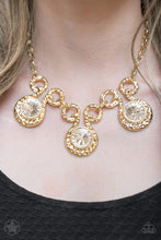 Load image into Gallery viewer, Paparazzi Accessories - Hypnotized - Gold Necklace