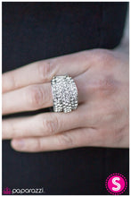 Load image into Gallery viewer, Paparazzi Accessories - The Millionaires Club - Silver Ring