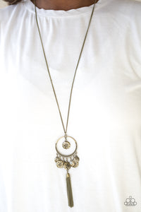 Paparazzi Jewelry & Accessories - Never ZOO Much - Brass Necklace. Bling By Titia Boutique