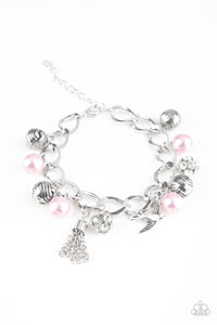Paparazzi Jewelry & Accessories - Lady Love Dove - Pink Bracelet. Bling By Titia Boutique