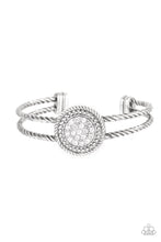 Load image into Gallery viewer, Paparazzi Jewelry &amp; Accessories - Definitely Dazzling - White Bracelet. Bling By Titia Boutique