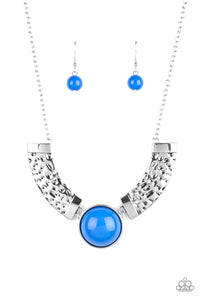 Paparazzi Jewelry & Accessories - Egyptian Spell - Blue Necklace. Bling By Titia Boutique