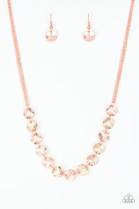 Paparazzi Jewelry & Accessories - Simple Sheen - Copper Necklace, Bling By Titia Boutique