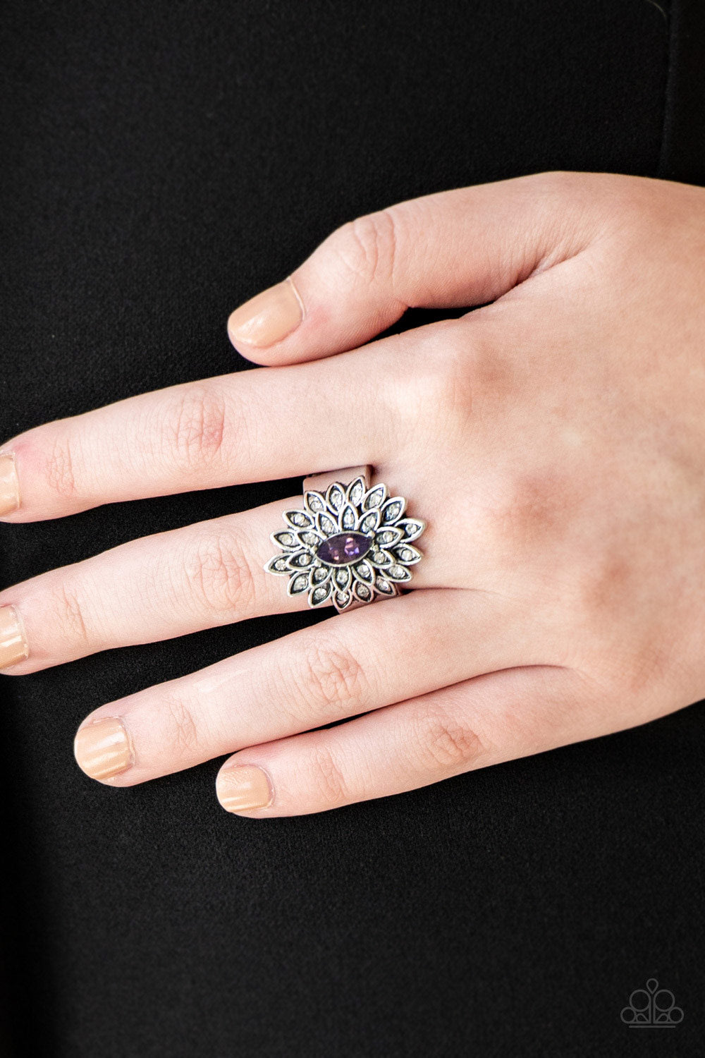 Paparazzi Jewelry & Accessories - Blooming Fireworks - Purple Ring. Bling By Titia Boutique