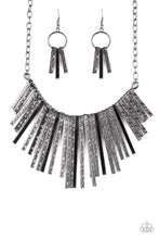 Load image into Gallery viewer, Welcome To The Pack - Black Fringe Paparazzi Jewelry Necklace paparazzi accessories jewelry necklace