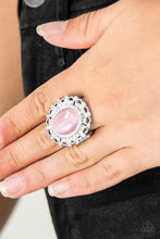 Load image into Gallery viewer, Paparazzi Jewelry &amp; Accessories - BAROQUE The Spell - Pink Ring. Bling By Titia Boutique