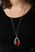 Load image into Gallery viewer, Paparazzi Jewelry &amp; Accessories - Notorious Noble - Red Necklace. Bling By Titia Boutique