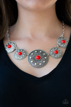 Load image into Gallery viewer, Paparazzi Jewelry &amp; Accessories - Hey, SOL Sister - Red Necklace. Bling By Titia Boutique