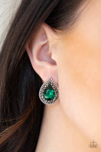 Load image into Gallery viewer, Paparazzi Jewelry Accessories - Debutante Debut - Green Earrings. Bling By Titia Boutique