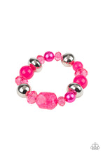 Load image into Gallery viewer, Paparazzi Jewelry &amp; Accessories - Ice Ice-Breaker - Pink Necklace. Bling By Titia Boutique