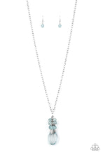Load image into Gallery viewer, Paparazzi Jewelry &amp; Accessories - Crystal Cascade - Blue Necklace. Bling By Titia Boutique
