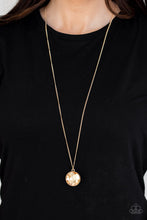 Load image into Gallery viewer, Paparazzi Jewelry &amp; Accessories - Dauntless Diva - Gold Necklace. Bling By Titia Boutique