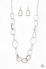 Load image into Gallery viewer, Paparazzi Jewelry &amp; Accessories - Metro Nouveau - Silver Necklace. Bling By Titia Boutique