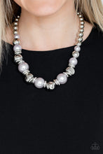 Load image into Gallery viewer, Paparazzi Jewelry &amp; Accessories - Hollywood HAUTE Spot - Silver Necklace. Bling By Titia Boutique