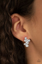 Load image into Gallery viewer, Paparazzi Jewewlry &amp; Accessories - Treasure Treat - White Earrings. Bling By Titia Boutique