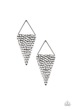 Load image into Gallery viewer, Paparazzi Jewelry &amp; Accessories - Have A Bite - Silver Earrings. Bling By Titia Boutique