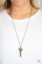 Load image into Gallery viewer, Paparazzi Accessories - The Keynoter - Brass Necklace
