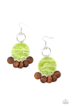Load image into Gallery viewer, Paparazzi Jewelry &amp; Accessories - Beach Waves - Green Earrings. Bling By Titia Boutique