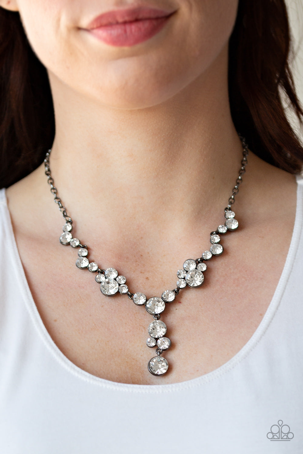 Paparazzi Jewelry & Accessories - Inner Light - Black Necklace. Bling By Titia Boutique
