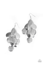 Load image into Gallery viewer, Paparazzi Accessories - Chime Time - Silver Earrings