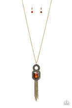 Load image into Gallery viewer, Paparazzi Accessories - A Good TALISMAN Is Hard To Find - Brown Necklace