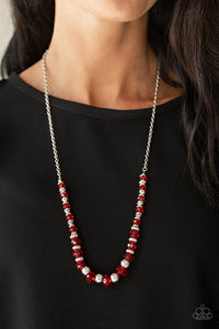 Paparazzi Jewelry & Accessories - Stratosphere Sparkle - Red Necklace. Bling By Titia Boutique