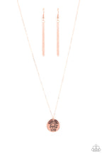 Load image into Gallery viewer, Paparazzi Accessories - Let Your Light So Shine - Copper Necklace