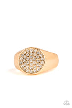Load image into Gallery viewer, Paparazzi Jewelry &amp; Accessories - Conquest - Gold Ring. Bling By Titia Boutique