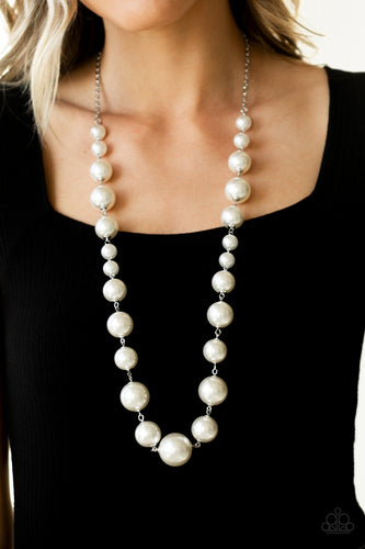 Paparazzi Jewelry & Accessories - Pearl Prodigy - White Necklace. Bling By Titia Boutique