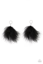 Load image into Gallery viewer, Paparazzi Jewelry &amp; Accessories - BOA Down - Black Earrings. Bling By Titia Boutique