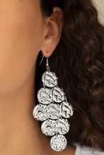 Load image into Gallery viewer, Paparazzi Jewelry &amp; Accessories - Metro Trend - Silver Earrings. Bling By Titia Boutique
