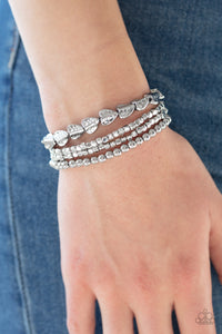 Paparazzi Jewelry & Accessories - Ancient Heirloom - Silver Bracelet. Bling By Titia Boutique