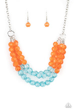Load image into Gallery viewer, Paparazzi Jewelry &amp; Accessories - Summer Ice - Orange Necklace. Bling By Titia Boutique