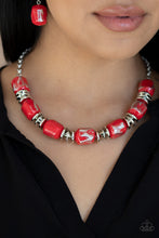 Load image into Gallery viewer, Paparazzi Jewelry &amp; Accessories - Girl Grit - Red Necklace. Bling By Titia Boutique