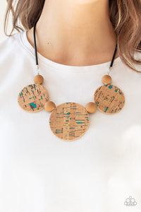 Paparazzi Jewelry & Accessories - Pop The Cork - Blue Necklace. Bling By Titia Boutique