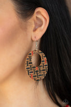 Load image into Gallery viewer, Paparazzi Jewelry &amp; Accessories - Put A Cork In It - Black Cork Earrings. Bling By Titia Boutique