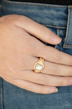 Load image into Gallery viewer, Paparazzi Jewelry &amp; Accessories - Out For The COUNTESS - Gold Ring. Bling By Titia Boutique