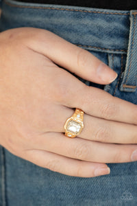 Paparazzi Jewelry & Accessories - Out For The COUNTESS - Gold Ring. Bling By Titia Boutique