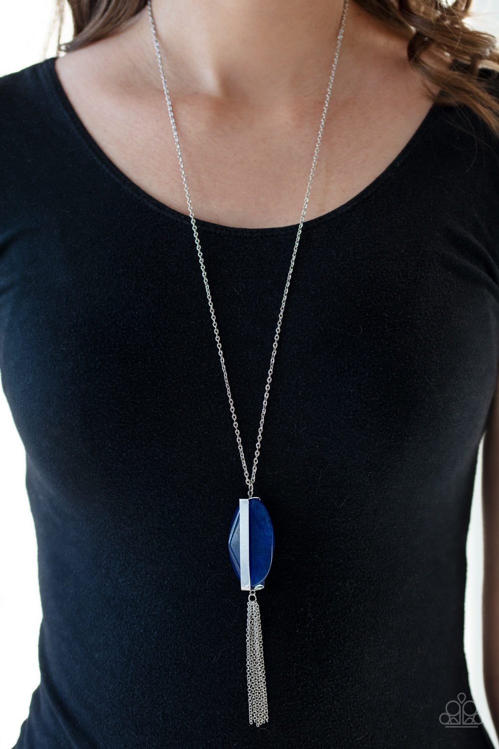 Paparazzi Jewelry & Accessories - Tranquility Trend - Blue Necklace. Bling By Titia Boutique