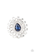 Load image into Gallery viewer, Paparazzi Jewelry &amp; Accessories - Whos Counting? - Blue Ring. Bling By Titia Boutique