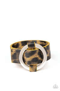Paparazzi Jewelry & Accessories - Jungle Cat Couture - Yellow Bracelet. Bling By Titia Boutique