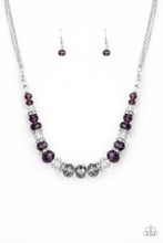 Load image into Gallery viewer, Paparazzi Jewelry &amp; Accessories - Distracted By Dazzle - Purple Necklace. Bling By Titia Boutique