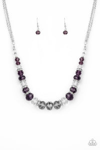 Paparazzi Jewelry & Accessories - Distracted By Dazzle - Purple Necklace. Bling By Titia Boutique